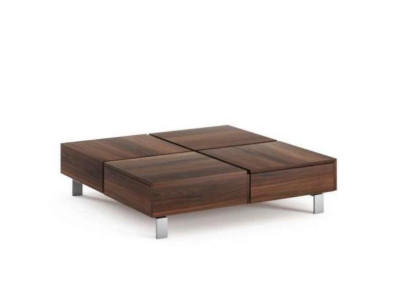 Living room Coffee table Luxury Natural Walnut Designer New Furnishings